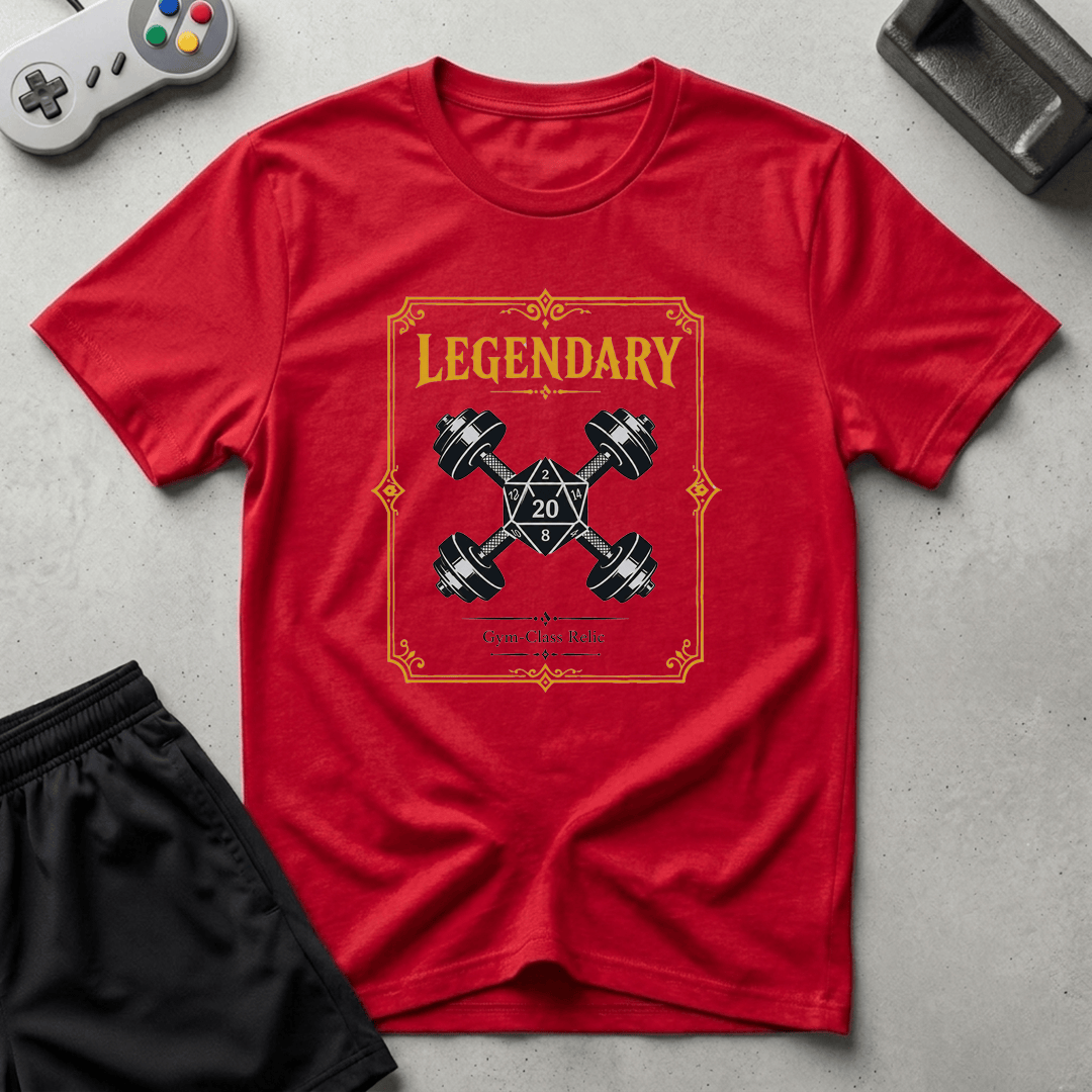 Legendary Card T-Shirt - Red