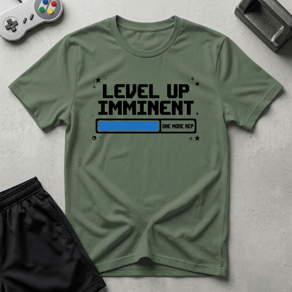 Level Up Imminent T-Shirt - Military Green
