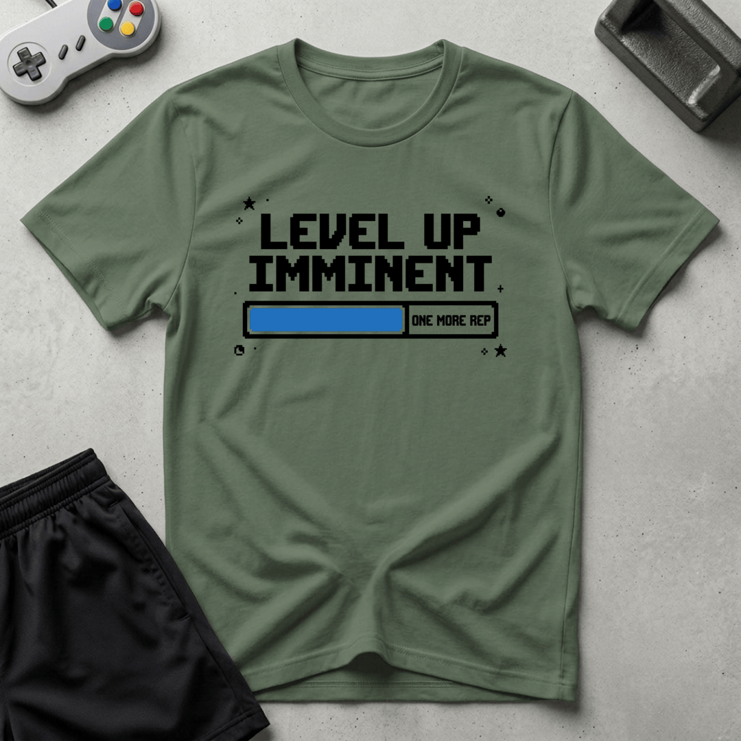 Level Up Imminent T-Shirt - Military Green