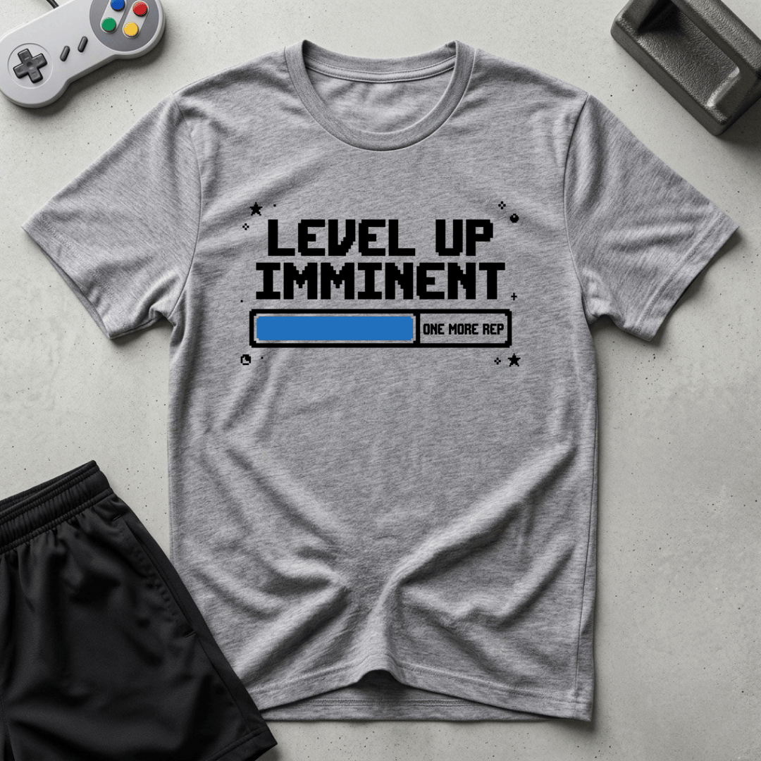 Level Up Imminent T-Shirt - Sport Grey