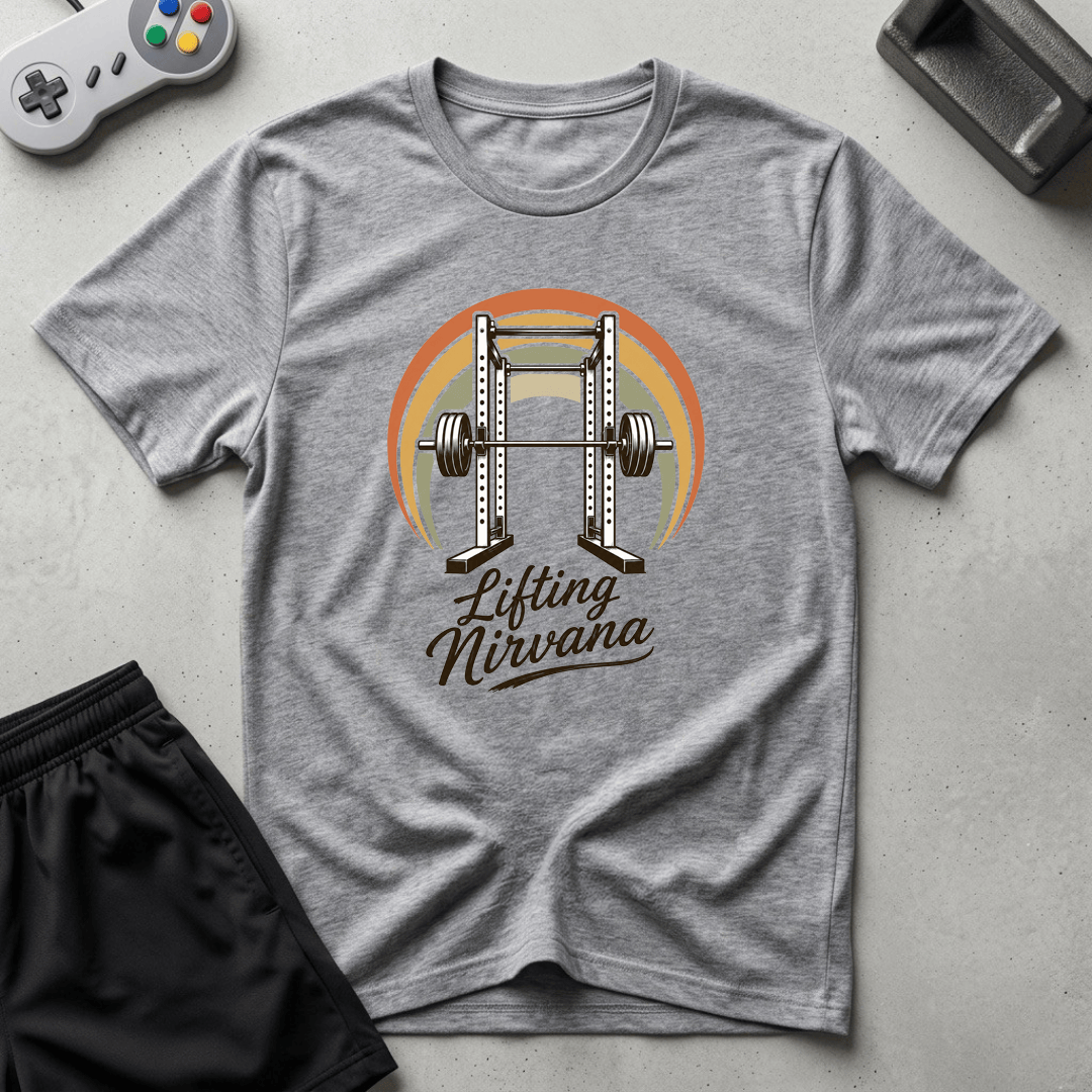 Lifting Nirvana T-Shirt - Sport Grey
