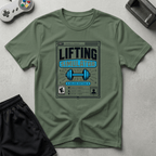Lifting Simulator T-Shirt - Military Green