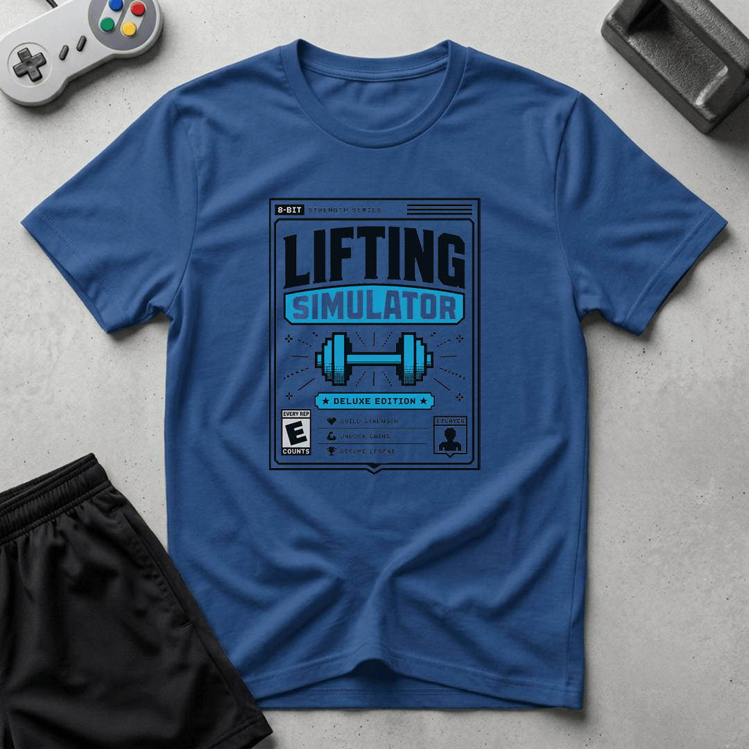 Lifting Simulator T-Shirt - Royal