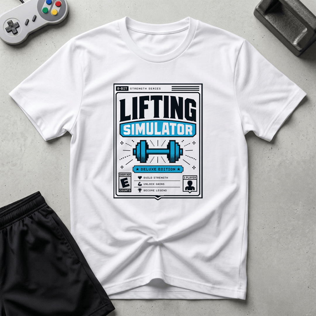 Lifting Simulator T-Shirt - White