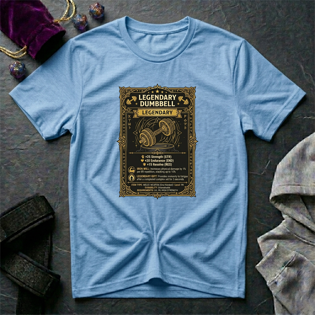 Legendary Dumbbell T-Shirt