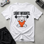 Light Weights, Baby T-Shirt - White