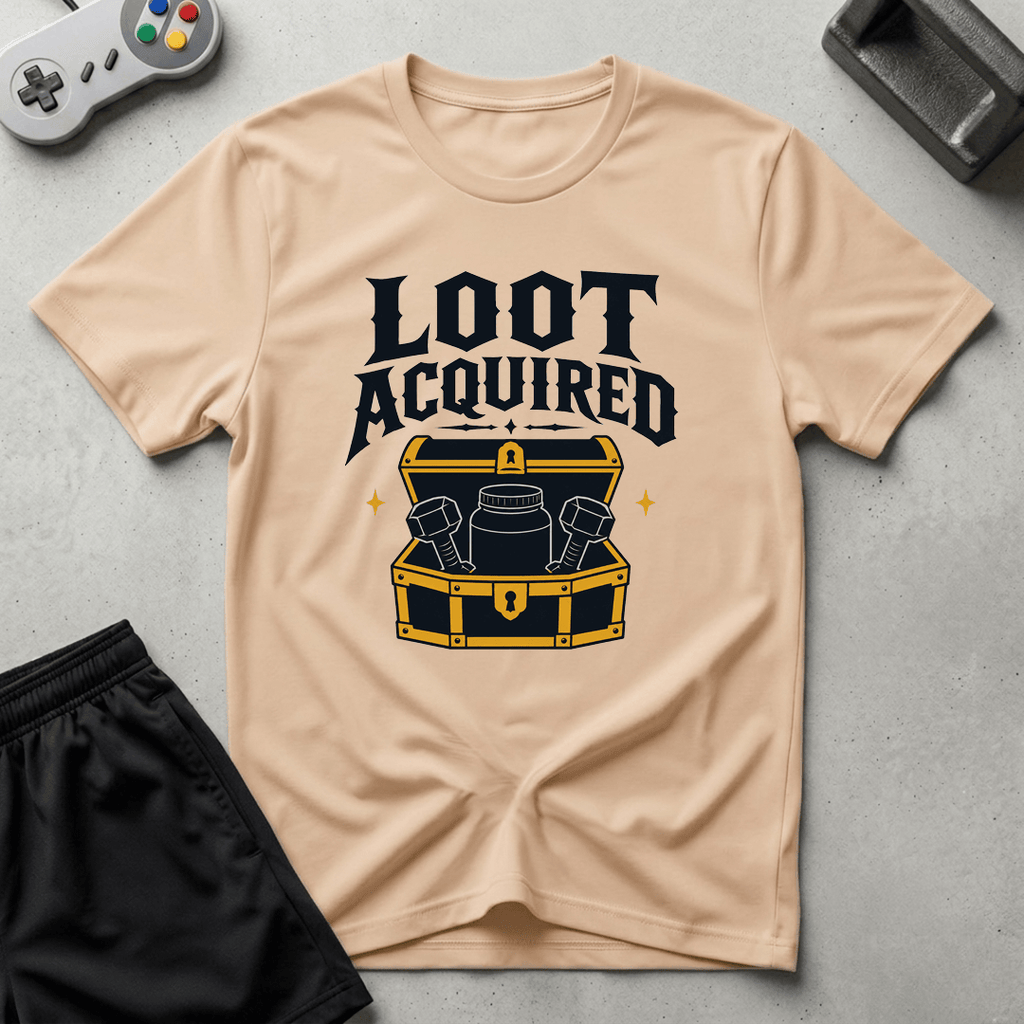Loot Acquired T-Shirt - Natural