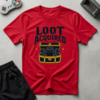 Loot Acquired T-Shirt - Red