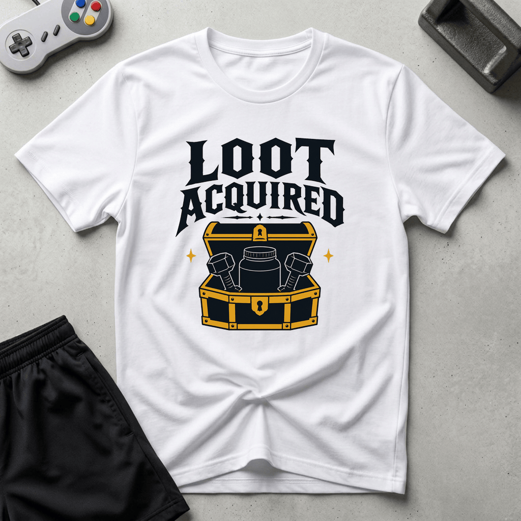 Loot Acquired T-Shirt - White