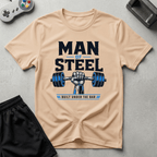 Man of Steel T-Shirt - Natural