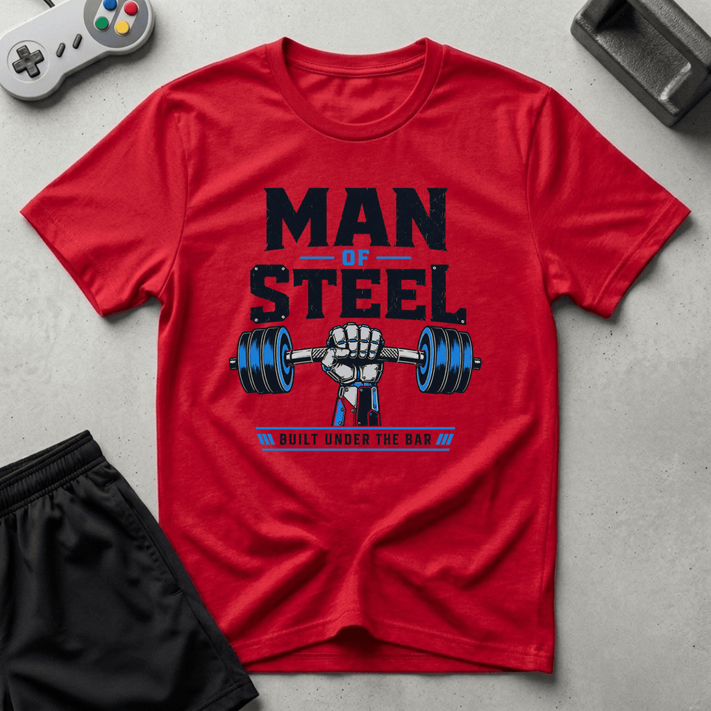 Man of Steel T-Shirt - Red