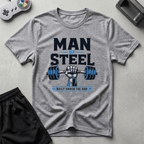 Man of Steel T-Shirt - Sport Grey