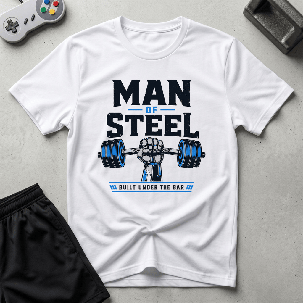 Man of Steel T-Shirt - White