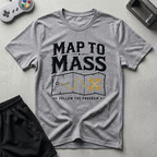 Map To Mass T-Shirt - Sport Grey
