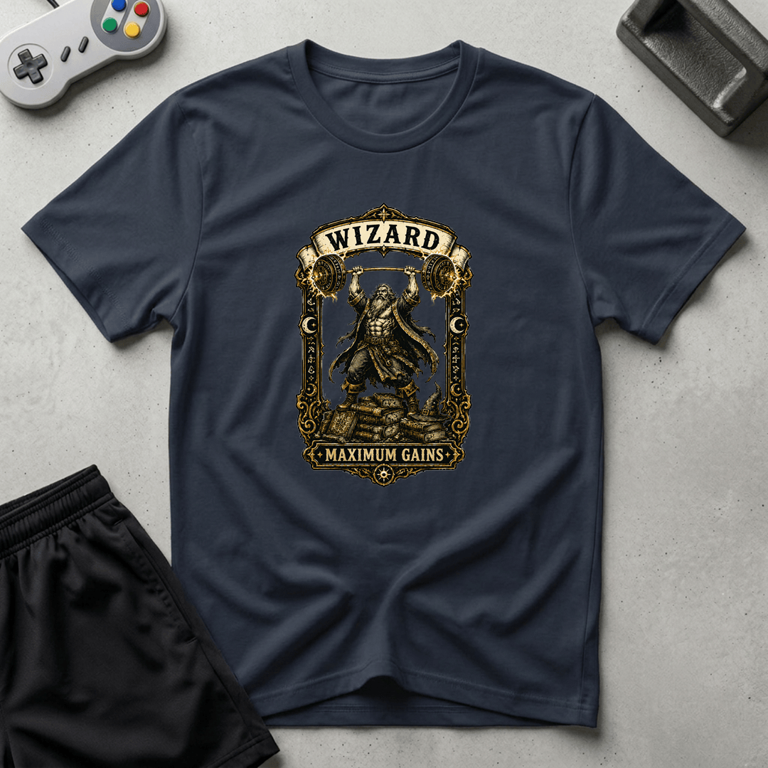 Maximum Gains T-Shirt - Navy