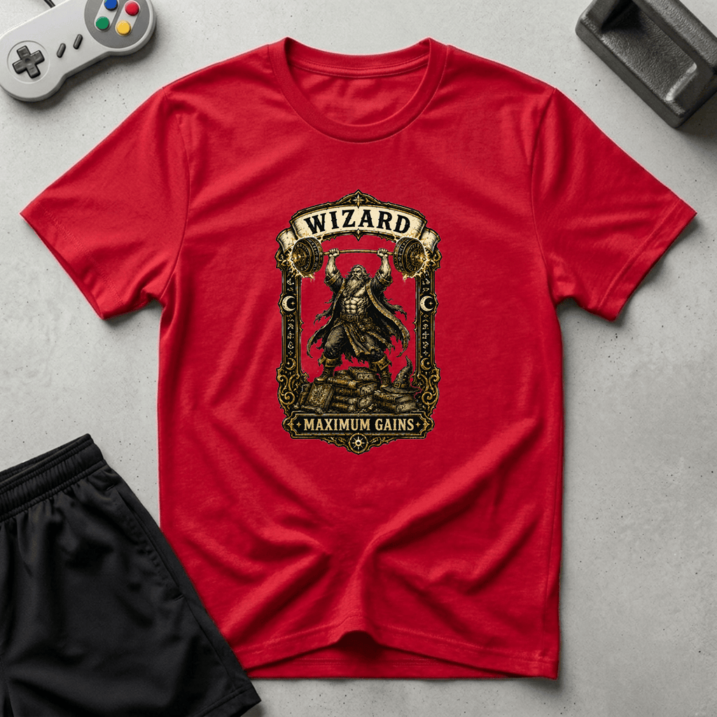 Maximum Gains T-Shirt - Red