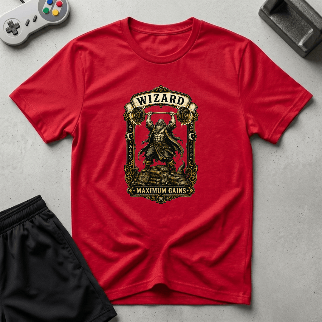 Maximum Gains T-Shirt - Red