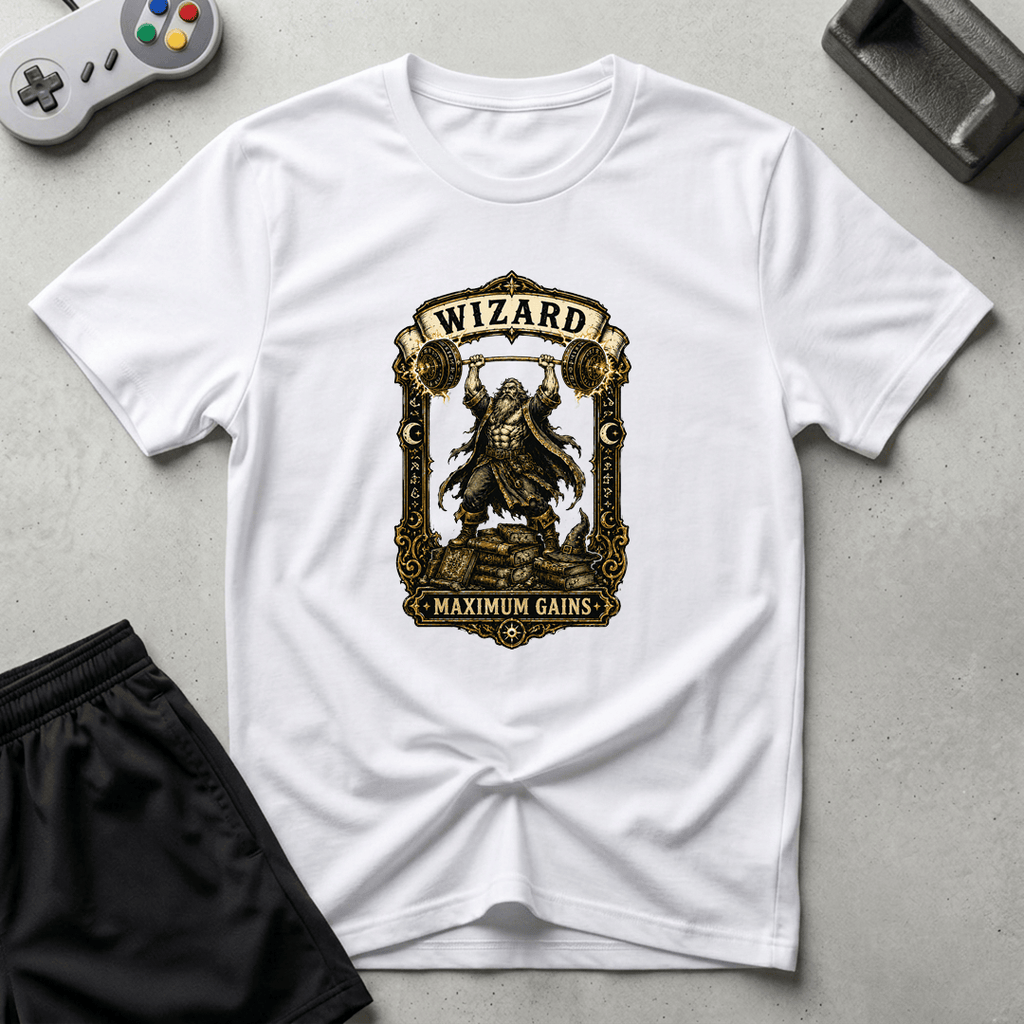 Maximum Gains T-Shirt - White