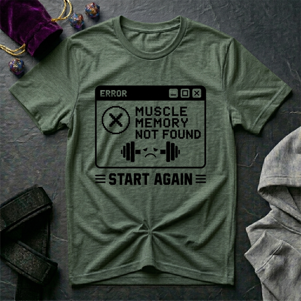 Muscle Memory Not Found T-Shirt