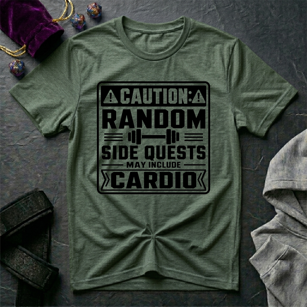 Caution Random Side Quests T-Shirt