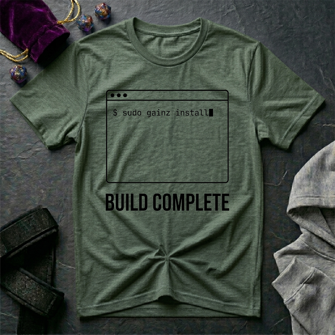 Sudo Gainz Install T-Shirt