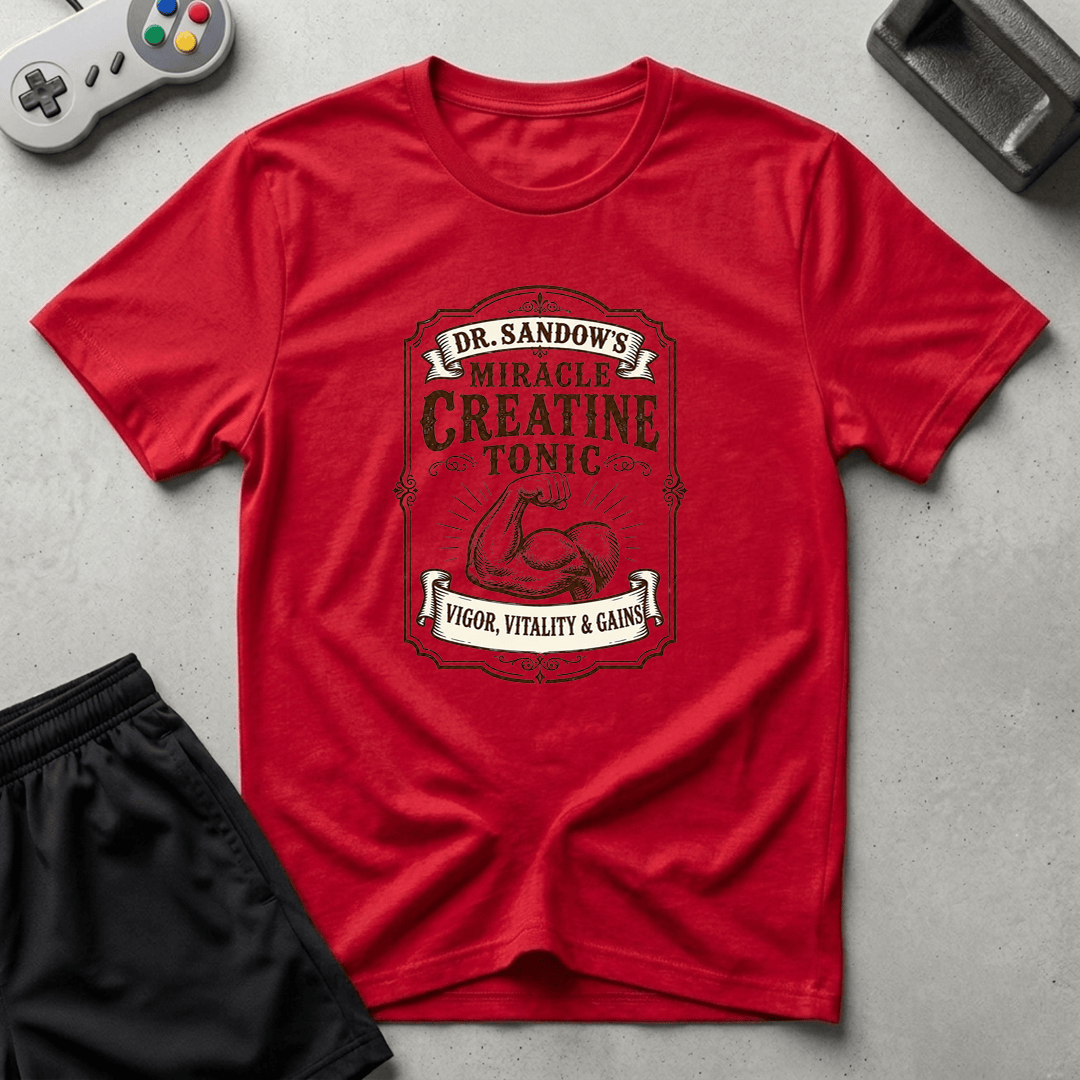 Miracle Creatine Tonic T-Shirt - Red