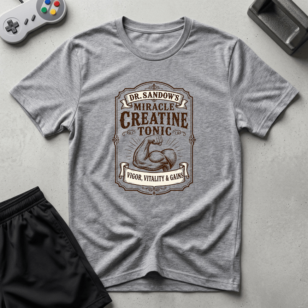 Miracle Creatine Tonic T-Shirt - Sport Grey