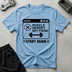 Fitness Error T-Shirt - Light Blue