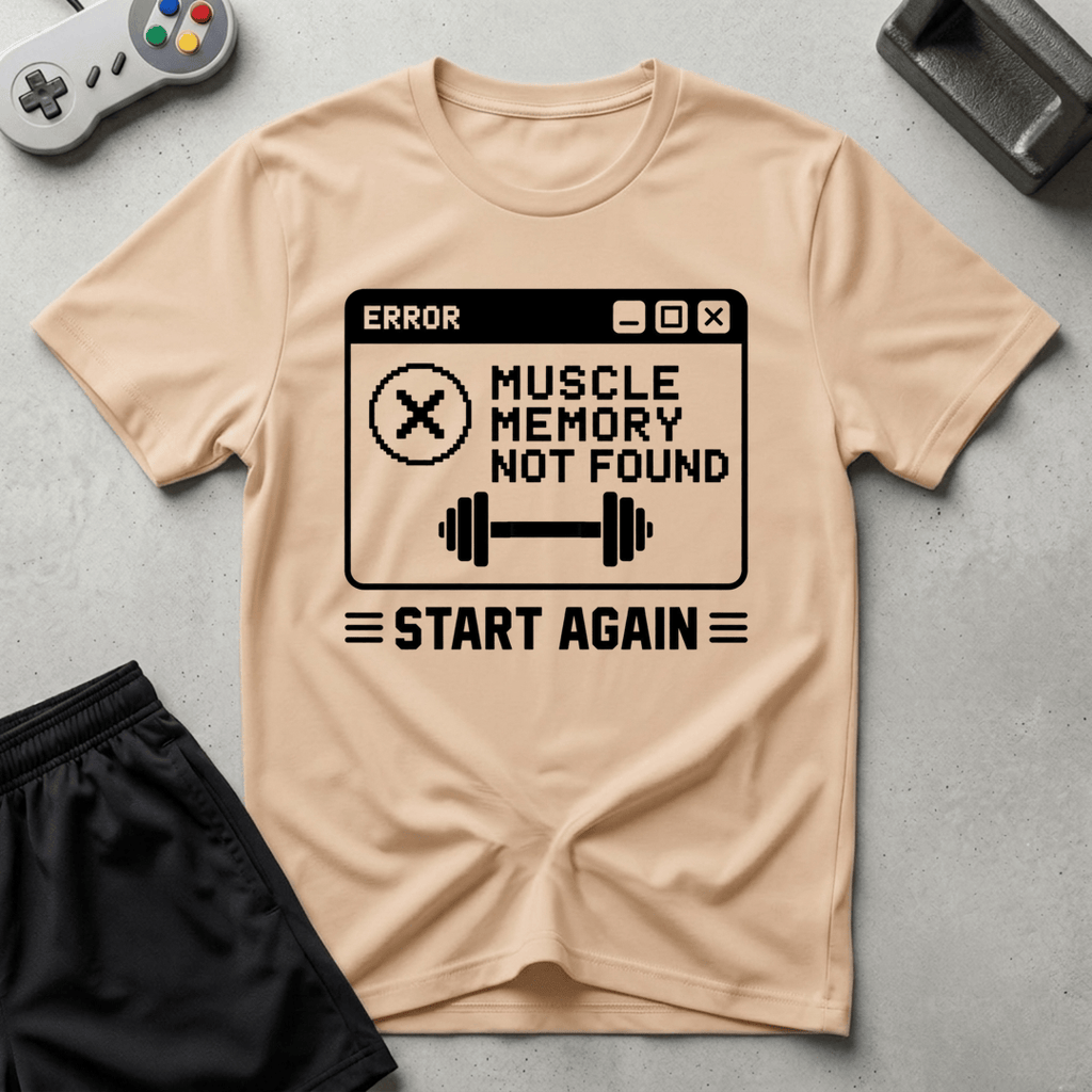 Fitness Error T-Shirt - Natural