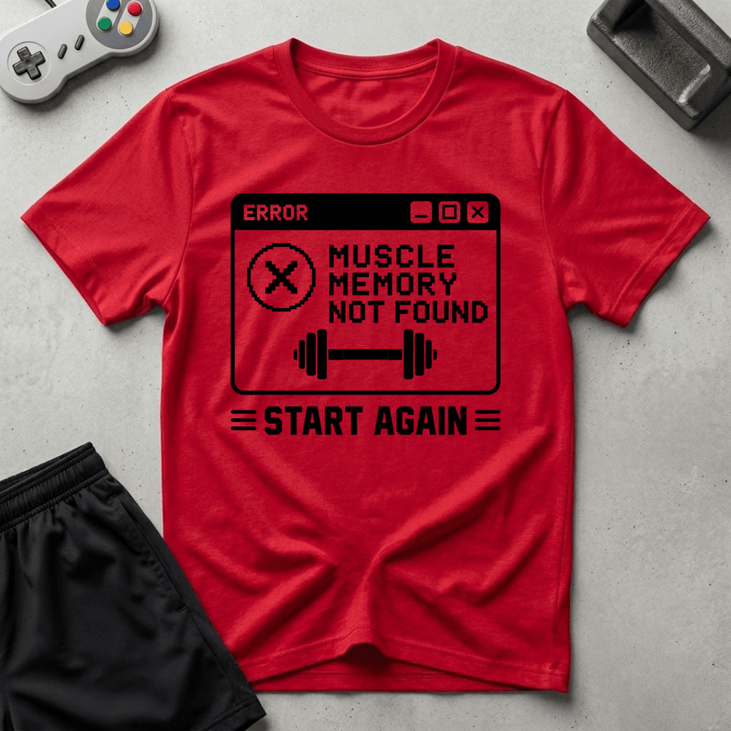 Fitness Error T-Shirt - Red