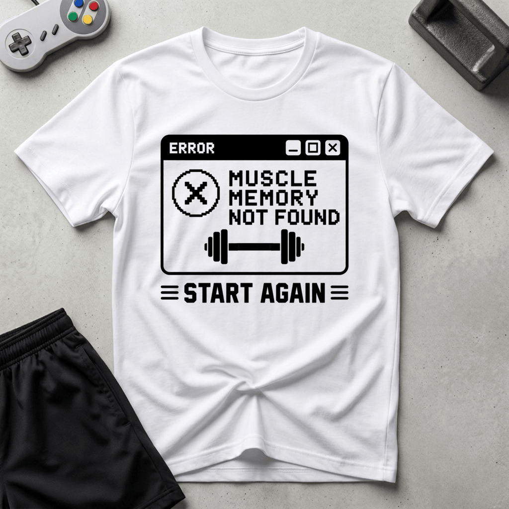 Fitness Error T-Shirt - White