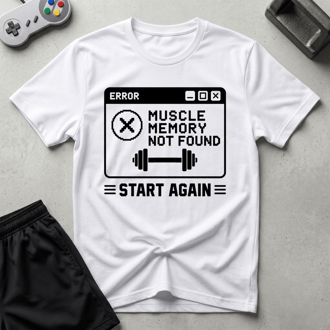 Fitness Error T-Shirt - White