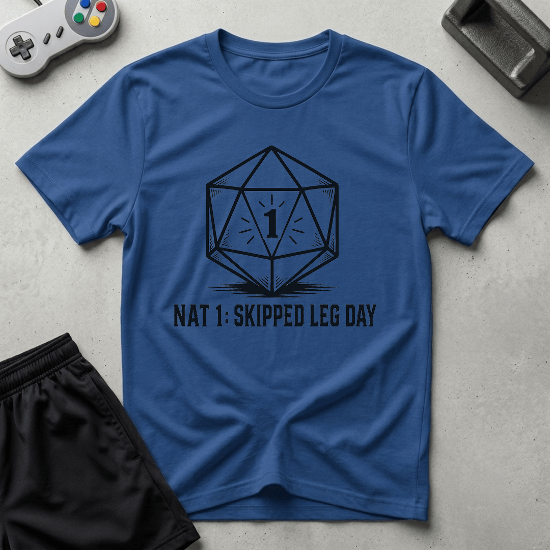 Critical Leg Fail T-Shirt - Royal