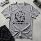 Critical Leg Fail T-Shirt - Sport Grey