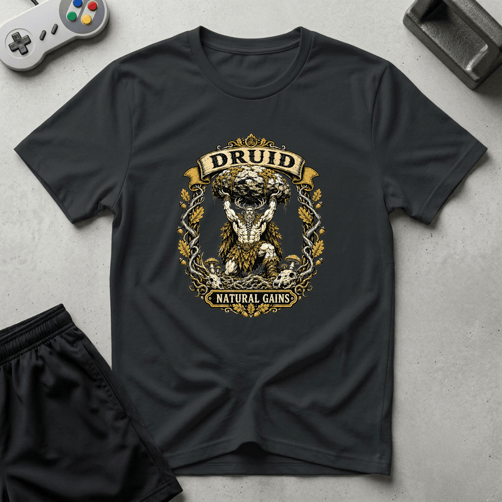 Natural Gains T-Shirt - Black