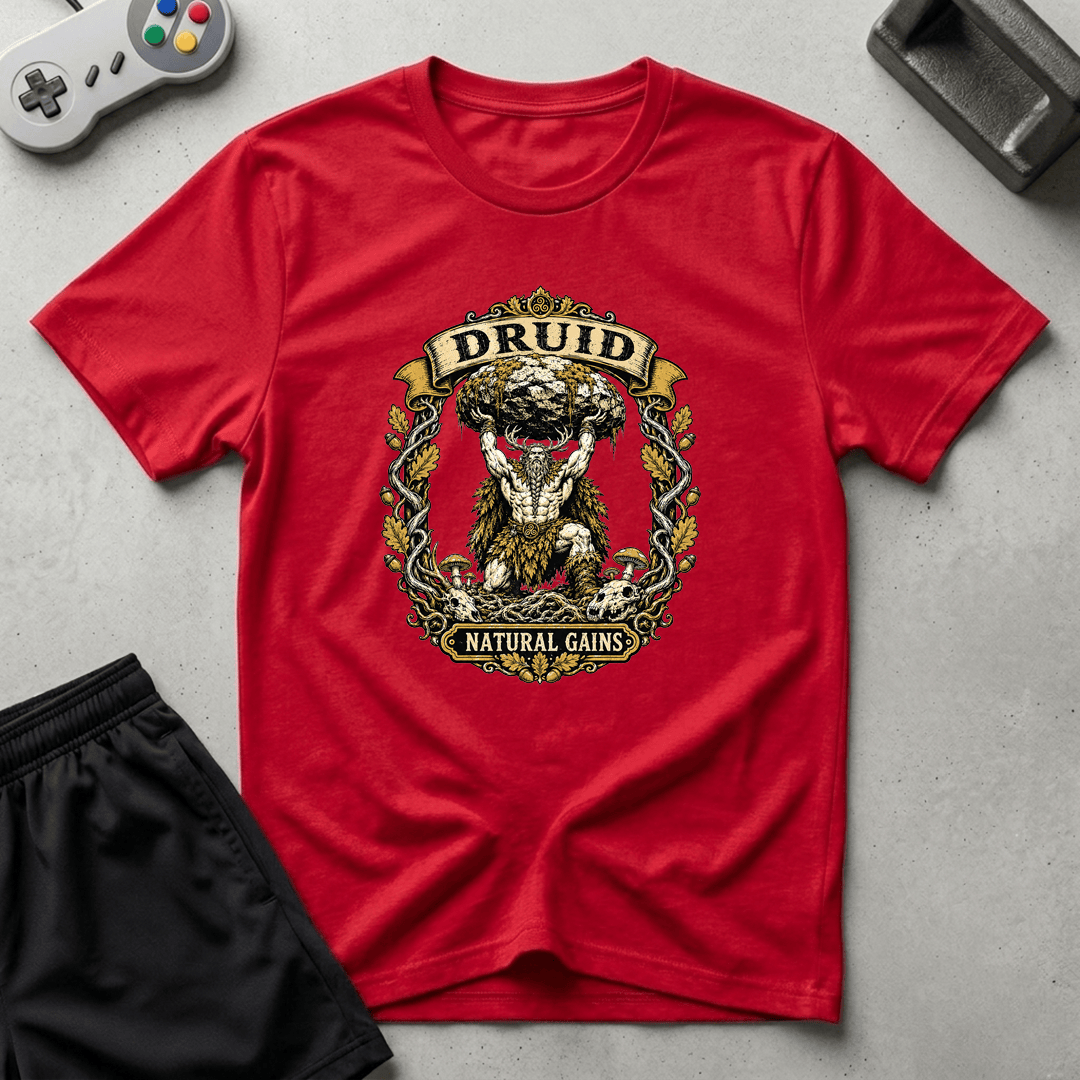 Natural Gains T-Shirt - Red