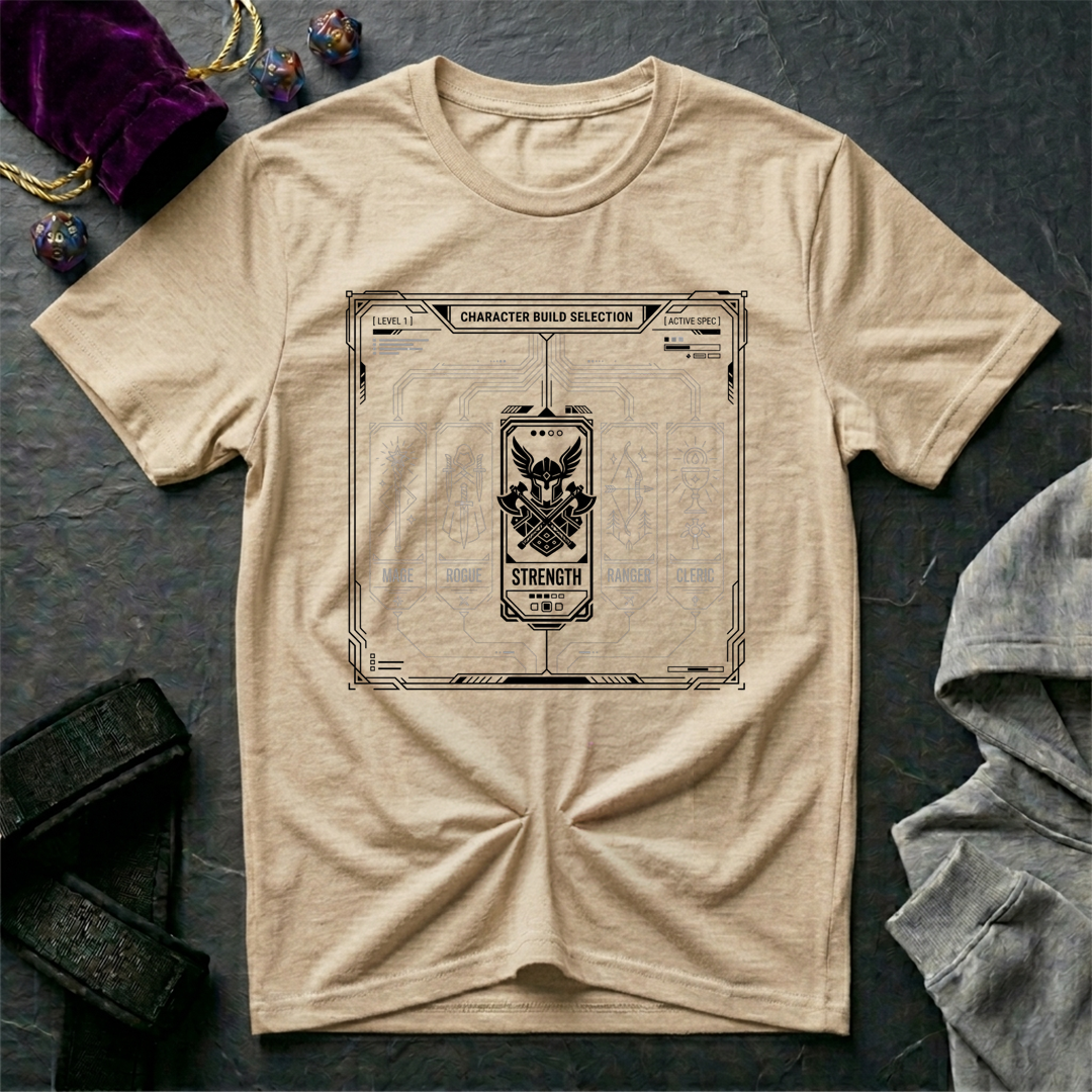 Character Build T-Shirt