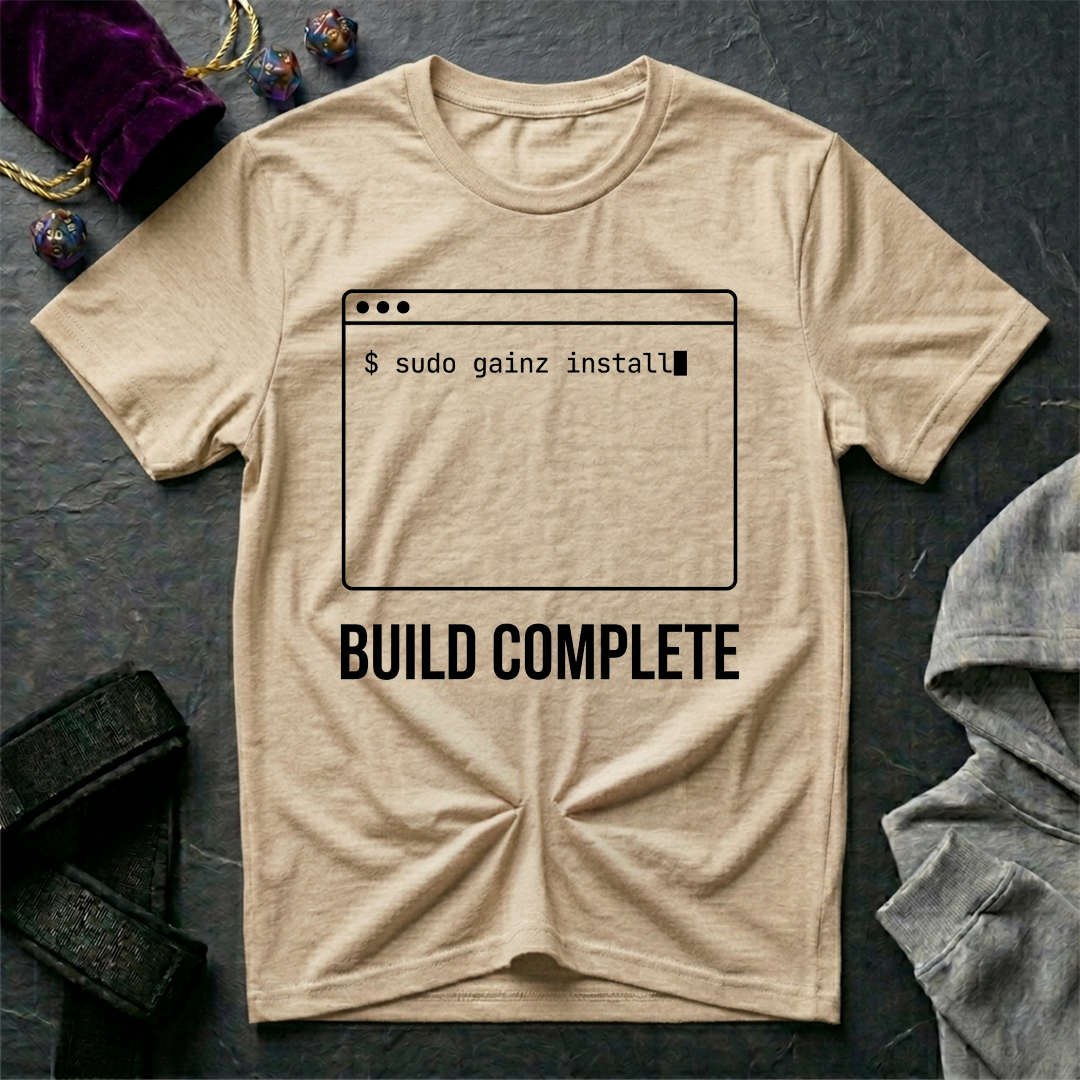 Sudo Gainz Install T-Shirt