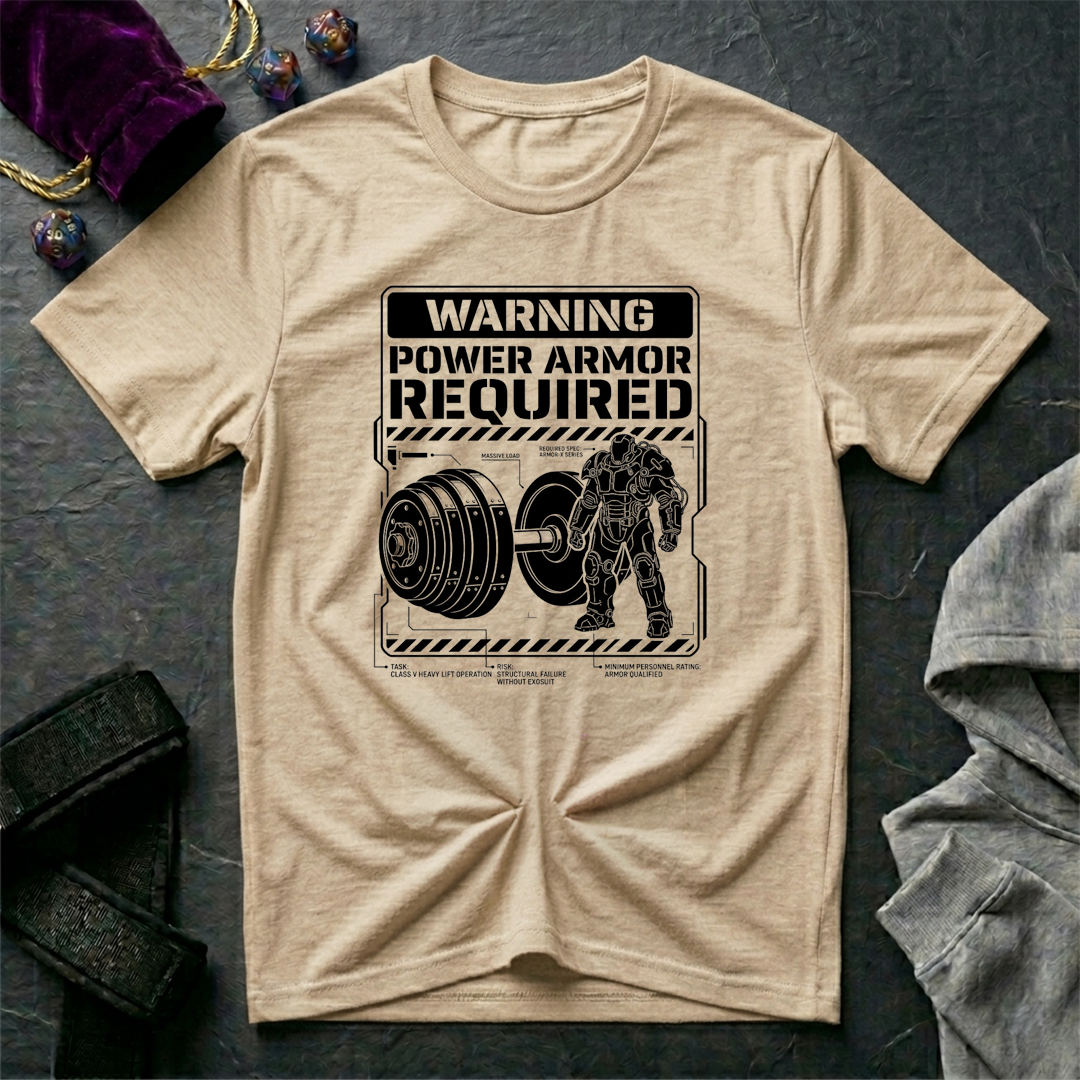 Power Armor Required T-Shirt