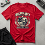 Necromancy Department T-Shirt - Red