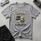 Necromancy Department T-Shirt - Sport Grey