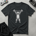 Nerd Bear Deadlift T-Shirt - Black