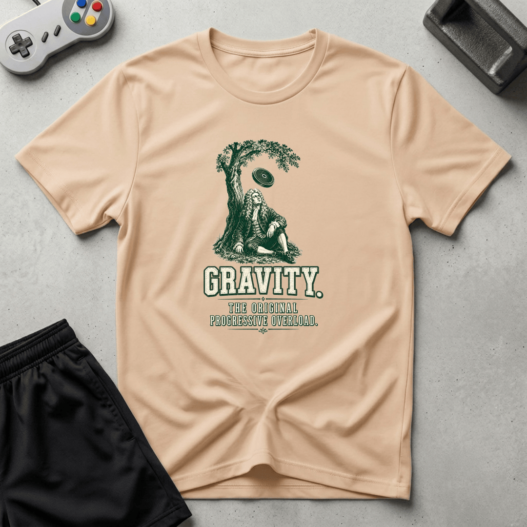 Newtonian Gravity T-Shirt - Natural