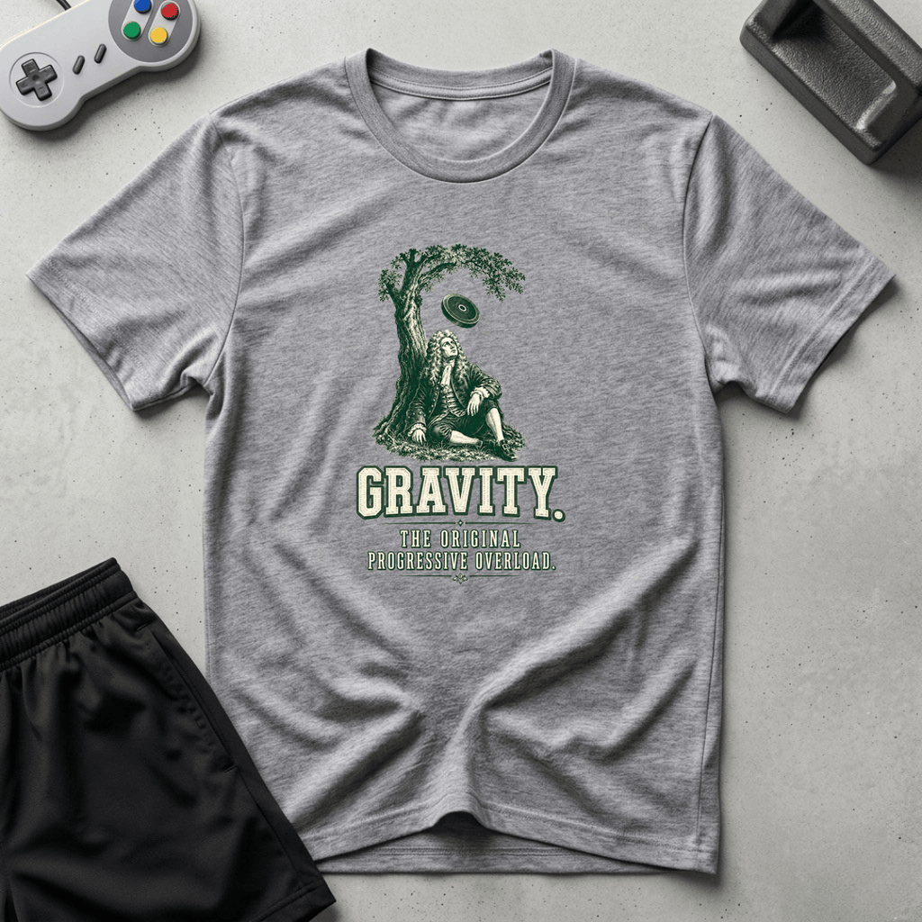 Newtonian Gravity T-Shirt - Sport Grey