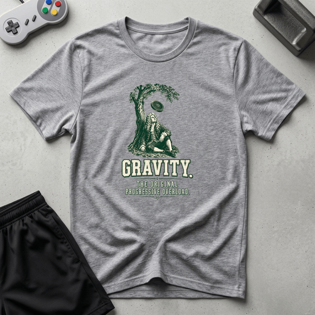 Newtonian Gravity T-Shirt - Sport Grey