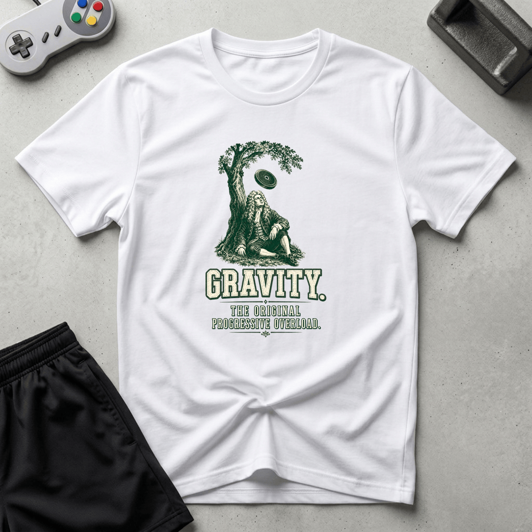 Newtonian Gravity T-Shirt - White
