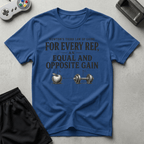 Newton's Gains T-Shirt - Royal