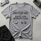 Newton's Gains T-Shirt - Sport Grey