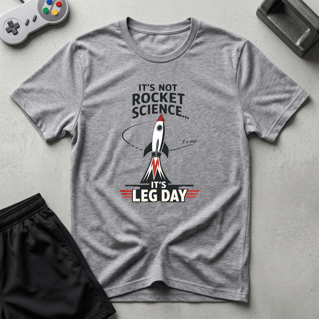 Not Rocket Science T-Shirt - Sport Grey