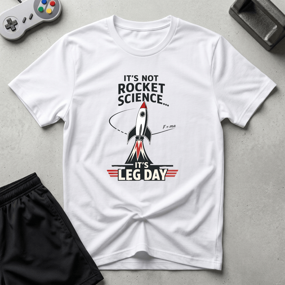 Not Rocket Science T-Shirt - White